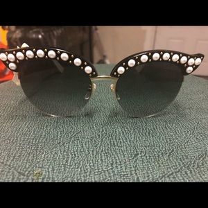 Gucci 53mm Cat Eye Sunglasses